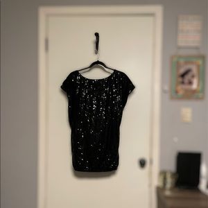 Sequins Black Party Dress